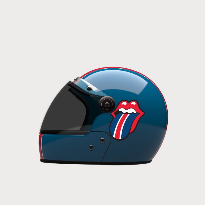 P12333 - CASQUE MOTO INTEGRAL PARIS SAINT-GERMAIN X ROLLING STONES