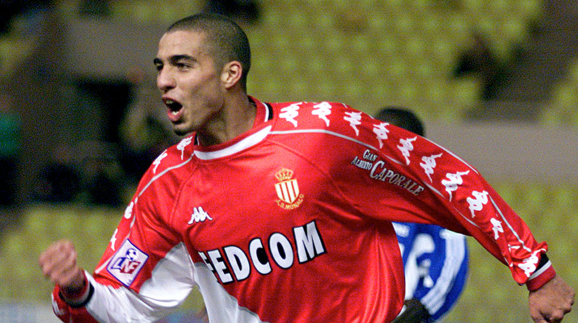 Maillot Vintage AS Monaco Vizzavi Gallardo 2000-2001 – Kappa – Taille M – Rouge Et Blanc